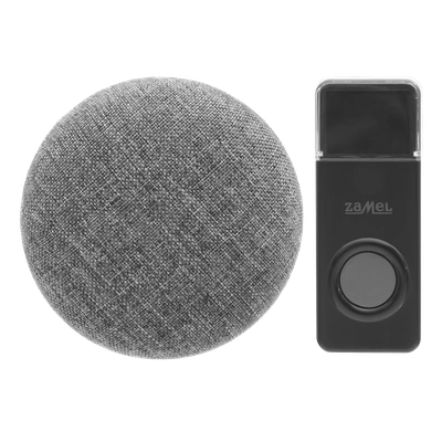 DZWONEK BEZPRZEWODOWY SIECIOWY Z MOŻLIWOŚCIĄ WGRYWANIA DŹWIĘKÓW OVAL TYP: ST-990