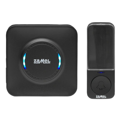 DZWONEK BEZPRZEWODOWY SIECIOWY Z PRZYCISKIEM BEZBATERYJNYM SALSA  TYP: ST-965