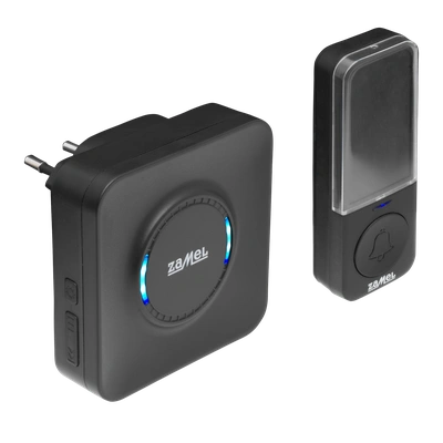 DZWONEK BEZPRZEWODOWY SIECIOWY Z PRZYCISKIEM BEZBATERYJNYM SALSA  TYP: ST-965