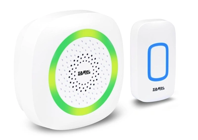 DZWONEK BEZPRZEWODOWY BATERYJNY DANCE II BIAŁY  TYP: ST-420W