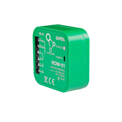 ODBIORNIK WI-FI DOPUSZKOWY 1-KANAŁOWY DWUKIERUNKOWY TYP: ROW-01