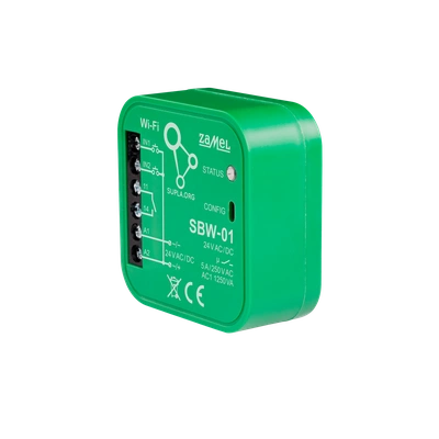 STEROWNIK BRAMOWY WI-FI 1-KANAŁOWY DWUKIERUNKOWY TYP: SBW-01