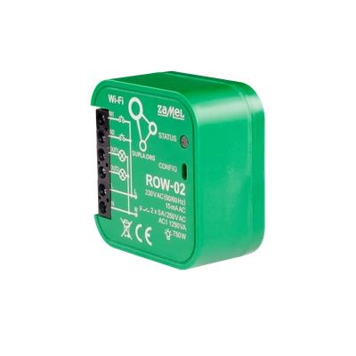 ODBIORNIK WI-FI DOPUSZKOWY 2-KANAŁOWY DWUKIERUNKOWY TYP: ROW-02