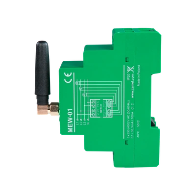 MONITOR ENERGII ELEKTRYCZNEJ WI-FI 3F+N   TYP: MEW-01