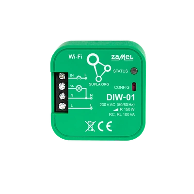 ŚCIEMNIACZ WI-FI   TYP: DIW-01