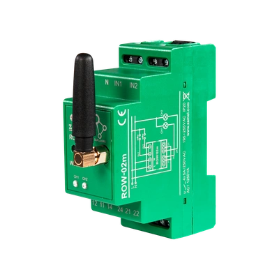 MODUŁOWY 2-KANAŁOWY 16A ODBIORNIK WI-FI  TYP: ROW-02M