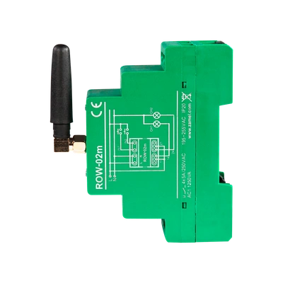 MODUŁOWY 2-KANAŁOWY 16A ODBIORNIK WI-FI  TYP: ROW-02M
