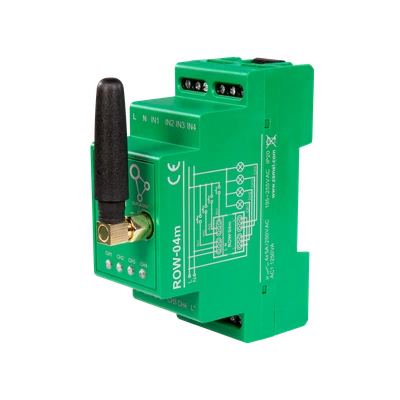 MODUŁOWY 4-KANAŁOWY ODBIORNIK WI-FI  TYP: ROW-04M