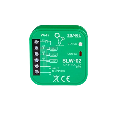 STEROWNIK 3xLED WI-FI   TYP: SLW-02