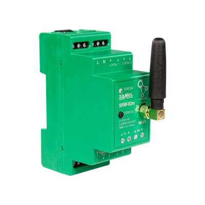 STEROWNIK ROLET WI-FI 2-ROLETY MODUŁOWY  TYP: SRW-02M