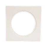 RAMKA KONEKTO kwadrat pojedyncza BIAŁA TYP: LSR-BK-X1