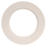 RAMKA KONEKTO okrągła pojedyncza BIAŁA TYP: LSR-BO-X1