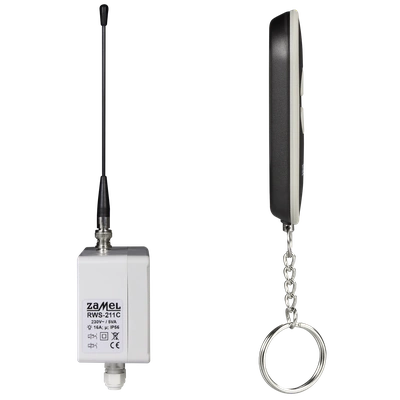 RADIOWY WYŁĄCZNIK SIECIOWY CZTEROKANAŁOWY 230V TYP: RWS-211C/N