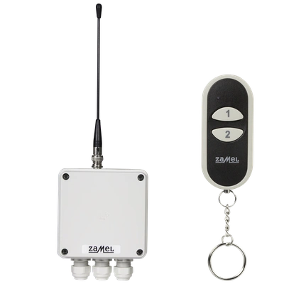 RADIOWY WYŁĄCZNIK SIECIOWY DWUKANAŁOWY 230V TYP: RWS-211D/N