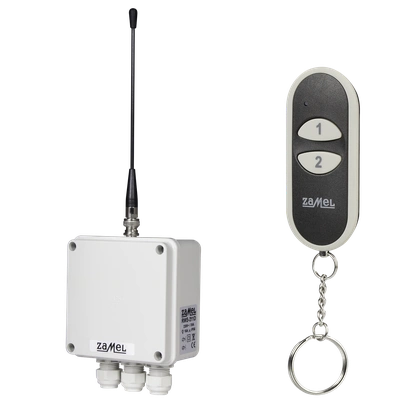 RADIOWY WYŁĄCZNIK SIECIOWY DWUKANAŁOWY 230V TYP: RWS-211D/N