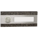 PRZYCISK DZWONKOWY OZDOBNY PODŁUŻNY POJEDYNCZY 1A/50V AC BRĄZOWY TYP: PDK-250/1-BRA