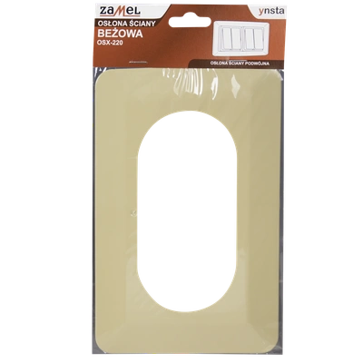 OSŁONA ŚCIANY PODWÓJNA  BEŻOWY TYP: OSX-220-BEZ