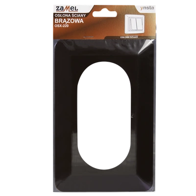 OSŁONA ŚCIANY PODWÓJNA  BRĄZOWY TYP: OSX-220-BRA