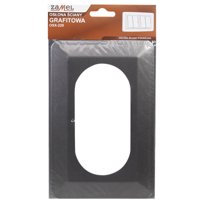 OSŁONA ŚCIANY PODWÓJNA  GRAFIT TYP: OSX-220-GRF