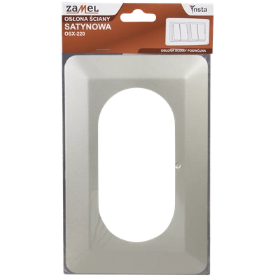 OSŁONA ŚCIANY PODWÓJNA  SATYNA TYP: OSX-220-SAT