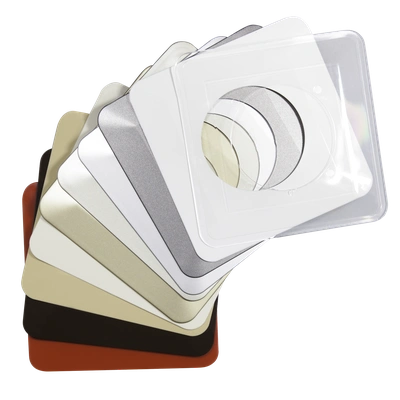 OSŁONA ŚCIANY POJEDYNCZA  BIAŁY TYP: OSX-910-BIA