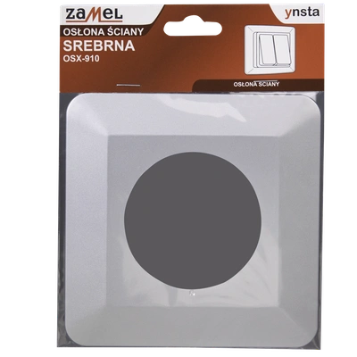 OSŁONA ŚCIANY POJEDYNCZA  SREBRNY TYP: OSX-910-SRB