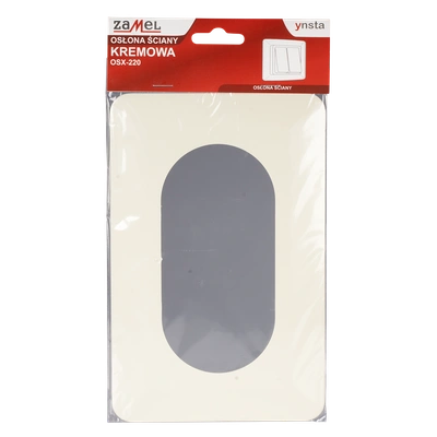 OSŁONA ŚCIANY PODWÓJNA  KREMOWA TYP: OSX-220-KRM